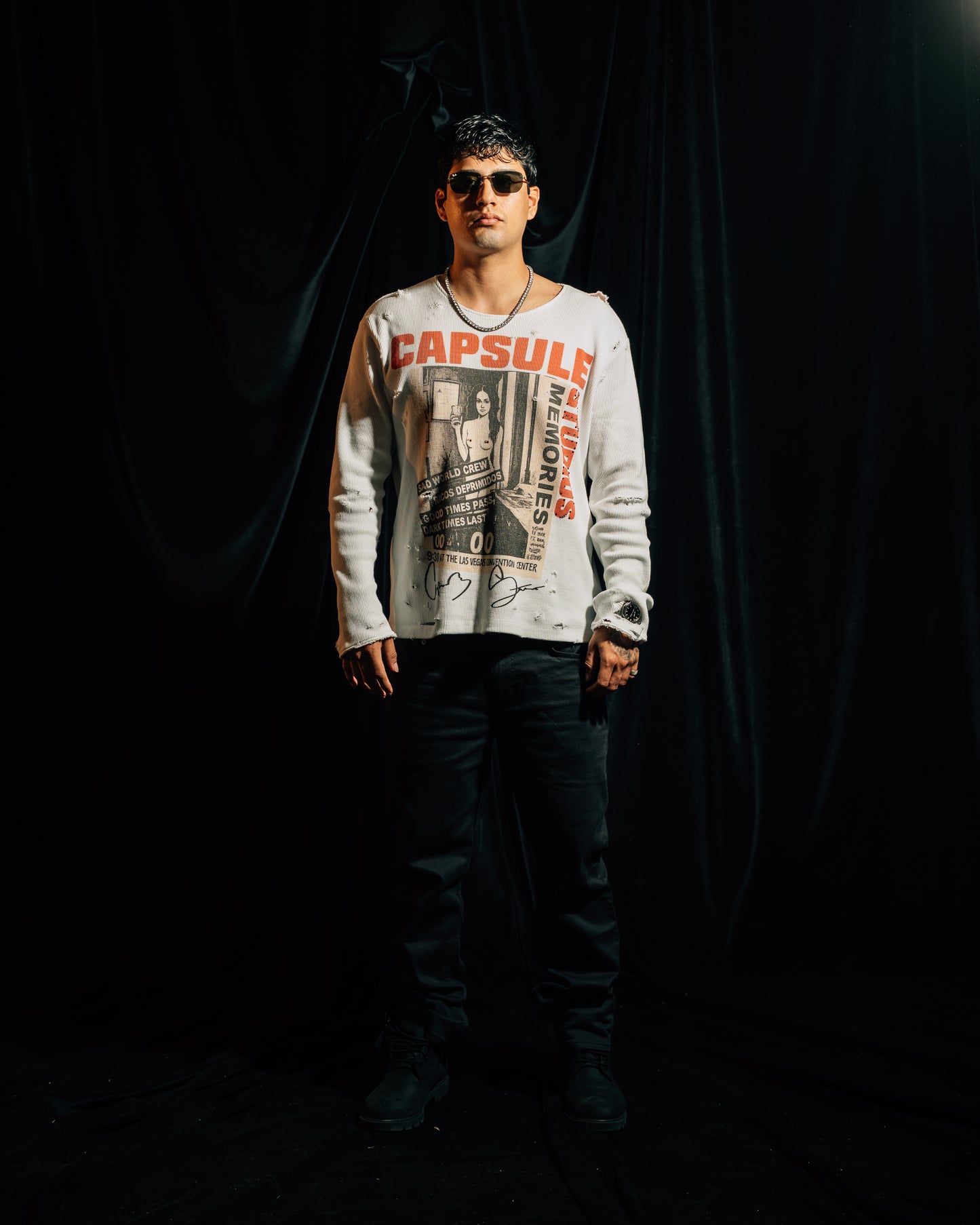 Capsule Studios Model Longsleeve Tee